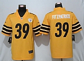 Nike Pittsburgh Steelers 39 Fitzpatrick Vapor Untouchable Nike Gold Inverted Legend Jersey,baseball caps,new era cap wholesale,wholesale hats